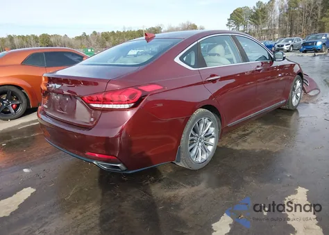 2016 Hyundai Genesis 3.8 z USA, uszkodzony, nr VIN KMHGN4JE3GU137353